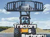 Fourche à ensilage JCB Silagevork Grasvork  opklapbaar, Klappbare Grüngutgabel, Folding Grass Fork