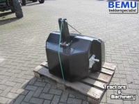 Poids frontaux  1000 KG gewichtenblok, frontgewicht