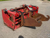 Coupe-blocs d'ensilage Redrock Alligator 160 kuilhapper met CW30