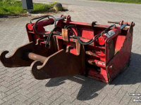 Coupe-blocs d'ensilage Redrock Alligator 160 kuilhapper met CW30