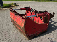 Coupe-blocs d'ensilage Redrock Alligator 160 kuilhapper met CW30