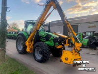 Tracteur Deutz Agrotron 6175 RC Shift + armklepelmaaier Herder