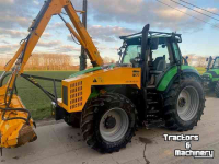 Tracteur Deutz Agrotron 6175 RC Shift + armklepelmaaier Herder