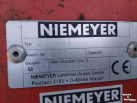 Fraise rotative Niemeyer ZR 303 Grondfrees 3 meter breed  met pakkerwals