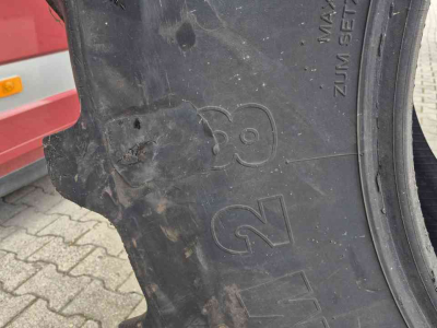 Roues, Pneus, Jantes, Barillets Jumelage Michelin 710/70R38 XM28 band 30mm eenling