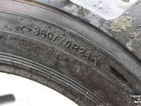 Roues, Pneus, Jantes, Barillets Jumelage Alliance 360/70R24 Agristar 2 (Agristar II) 470 trekkerband tractorband voorband