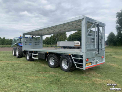 Remorque Heuvelmans Hefdakwagen 30 ton