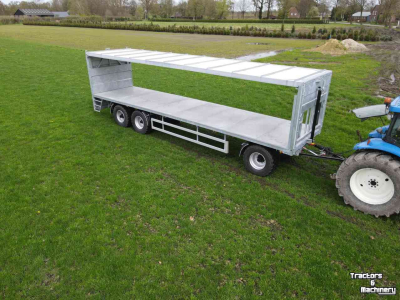 Remorque Heuvelmans Hefdakwagen 30 ton