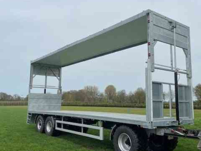 Remorque Heuvelmans Hefdakwagen 30 ton