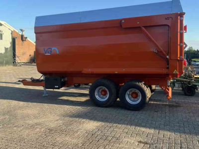 Remorque à aspirateur de feuilles / d‘herbe VGM ZW 10 zuigwagen