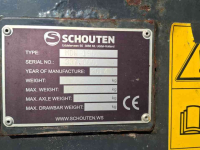 Remorque distributrice Schouten MDW 190 Quickfeed voerdoseerwagen