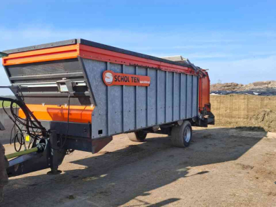 Remorque distributrice Schouten MDW 190 Quickfeed voerdoseerwagen