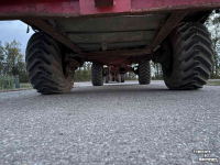 Remorque à bâche pour transport / Remorque de récolte trainé  Oogstwagen - Zeilenwagen 600x250 4 wiel gestuurd