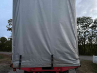Remorque à bâche pour transport / Remorque de récolte trainé  Oogstwagen - Zeilenwagen 600x250 4 wiel gestuurd