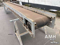 Convoyeur  6370X480 MM TRANSPORTBAND VLAKKE BAND FLAT BELT CONVEYOR BELT FLACHBAND FÖRDERBAND