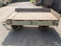 Remorque Miedema Landbouw wagen 2x