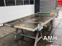 Convoyeur  3100X1400 MM TRANSPORTBAND VLAKKE BAND FLAT BELT CONVEYOR BELT FLACHBAND FÖRDERBAND
