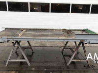 Convoyeur  3100X1400 MM TRANSPORTBAND VLAKKE BAND FLAT BELT CONVEYOR BELT FLACHBAND FÖRDERBAND