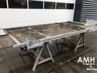 Convoyeur  3100X1400 TRANSPORTBAND VLAKKE BAND FLAT BELT CONVEYOR BELT FLACHBAND FÖRDERBAND