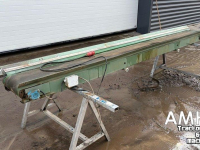 Convoyeur  4150X400 TRANSPORTBAND VLAKKE BAND FLAT BELT CONVEYOR BELT FLACHBAND FÖRDERBAND
