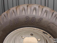 Roues, Pneus, Jantes, Barillets Jumelage Trelleborg 380/55-17 (is 15.0/55-17) 10 ply band met wiel velg 6-gaats ET0