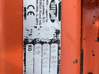 Fraise rotative Ortolan BC 250 frees