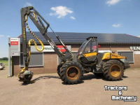 Véhicule automotrice arracheuse forestière Sampo 1066