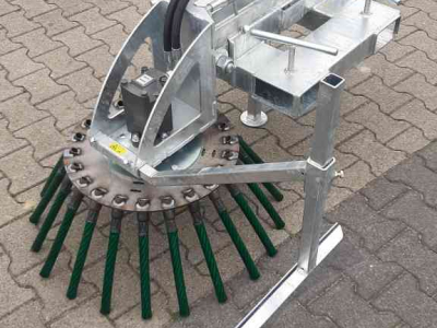 Désherbeuse à brosse rotative  VL Weed Brush onkruidborstel heftruck of shovel