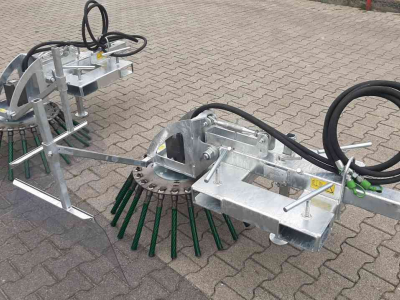 Désherbeuse à brosse rotative  VL Weed Brush onkruidborstel heftruck of shovel