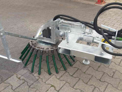 Désherbeuse à brosse rotative  VL Weed Brush onkruidborstel heftruck of shovel