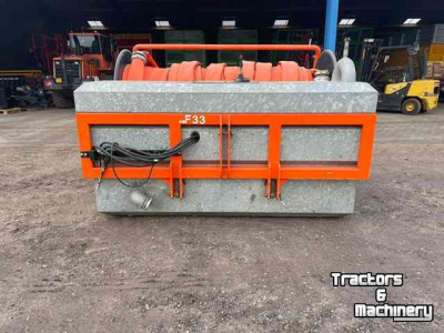 Distributeur à tuyau flexible trainé Schouten Frontpomp sleepslang haspel