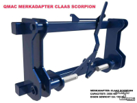 Adaptateur Qmac MERKADAPTER BLANCO - CLAAS SCORPION