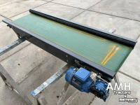 Convoyeur  1580X400 TRANSPORTBAND VLAKKE BAND FLAT BELT CONVEYOR BELT FLACHBAND FÖRDERBAND