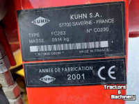 Faucheuse Kuhn Set maaiers FC 280 F met FC 283