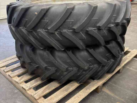 Roues, Pneus, Jantes, Barillets Jumelage Michelin 420/55R38 en 13.6R28