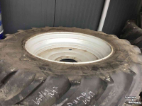 Roues, Pneus, Jantes, Barillets Jumelage Michelin 650/65r42 met 10 gats velg 335mm hart