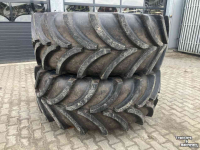 Roues, Pneus, Jantes, Barillets Jumelage  650/65R38 vredestein op velg