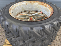 Roues, Pneus, Jantes, Barillets Jumelage Kleber Dubbellucht 13.6R38
