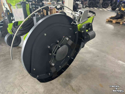 Faucheuse sous glissières de sécurité Niubo Disk Plus Front paaltjesmaaier/onderdraadmaaier/omheiningsmaaier