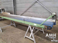 Convoyeur  4200X490 MM TRANSPORTBAND VLAKKE BAND FLAT BELT CONVEYOR BELT FLACHBAND FÖRDERBAND