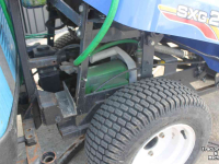 Tracteur pour horticulture Iseki SXG216H diesel hydrostaat minitrekker met Weedmaster onkruidkoker heetwatermachine