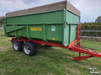 Benne agricole Agromet T041 kipper 7 ton in nette staat