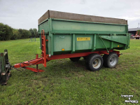 Benne agricole Agromet T041 kipper 7 ton in nette staat