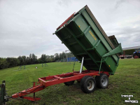 Benne agricole Agromet T041 kipper 7 ton in nette staat