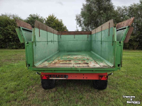 Benne agricole Agromet T041 kipper 7 ton in nette staat