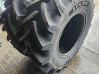 Roues, Pneus, Jantes, Barillets Jumelage Michelin 420/70R24 Omnibib. Demo-set!