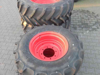 Roues, Pneus, Jantes, Barillets Jumelage Mitas 540/65R34 440/65R24