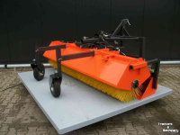Balayeur Hofstede Veegmachine  veeg borstel machine trekker tractor 60cm borstel