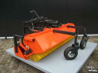 Balayeur Hofstede Veegmachine  veeg borstel machine trekker tractor 60cm borstel