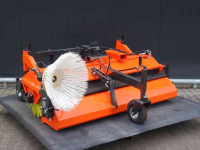 Balayeur Hofstede Veegmachine  veeg borstel machine trekker tractor 60cm borstel
